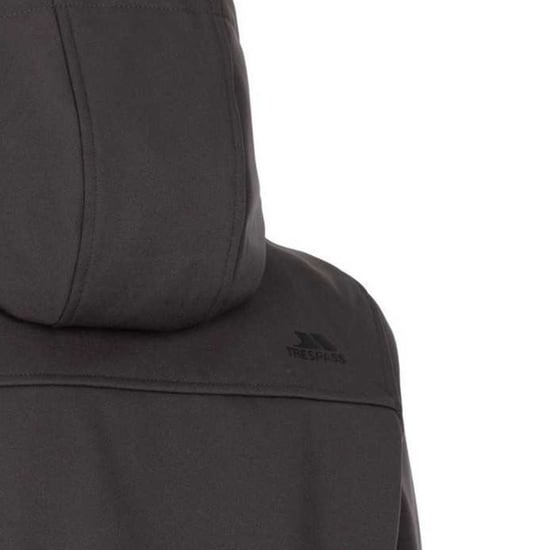 Trespass Womens/Ladies Neman TP75 Soft Shell Jacket (Dark Grey) - Image 4