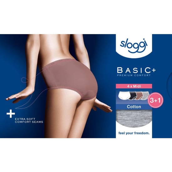 Basic+ Mid Briefs 4 Pack - Image 6