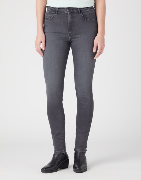Wrangler High Skinny Ashes Jeans - Image 3