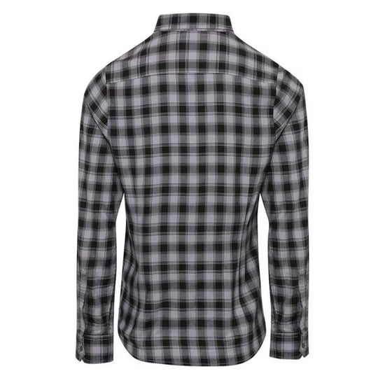 Premier Dames mulligan geruit katoenen shirt met lange mouwen - Image 2