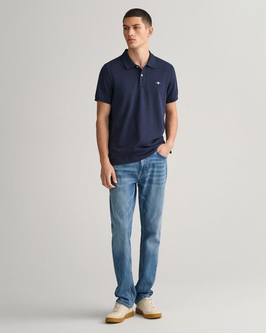 Gant Regular Shield Pique Polo Shirt - Image 2