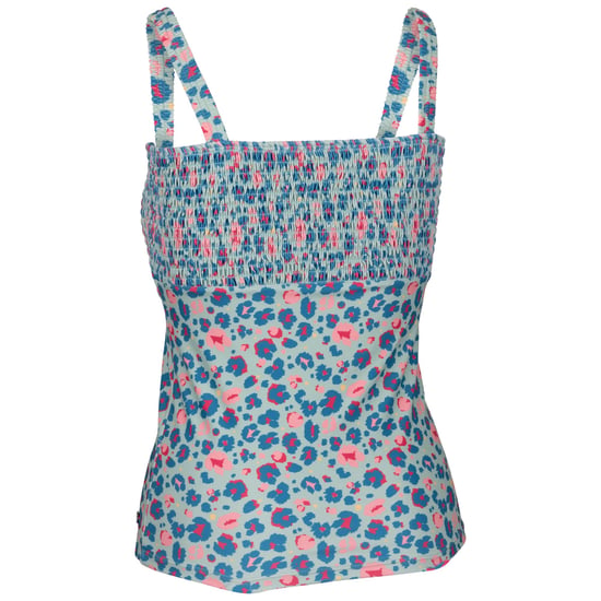 Trespass Dam/Ladies Annabel Leopard Print Badtopp (Ljus Salvia) - Image 2