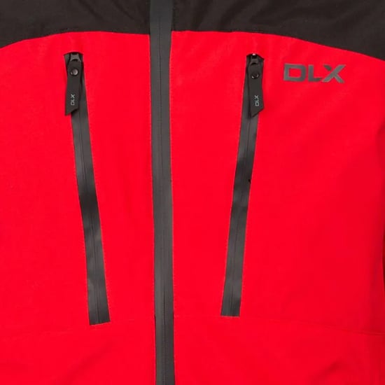 Mens Nixon DLX Ski Jacket (Red) - Image 3
