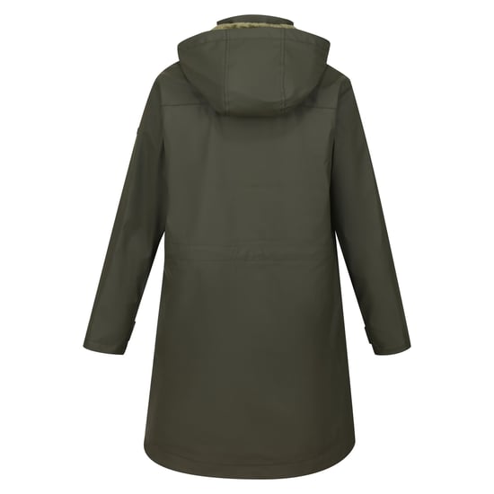 Regatta Womens/Ladies Fantine Baffled Padded Jacket (Dark Khaki) - Image 2