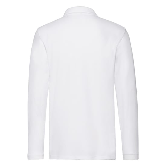 Fruit of the Loom Heren premium poloshirt met lange mouwen - Image 2