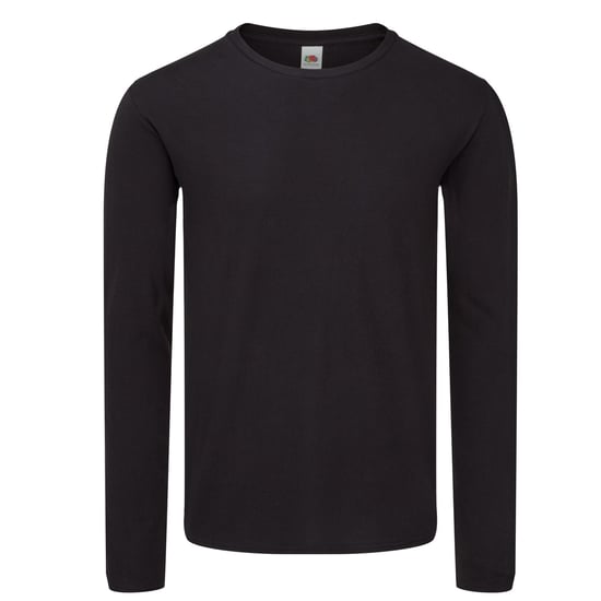 Fruit of the Loom Unisex adult iconic t-shirt met lange mouwen - Image 1