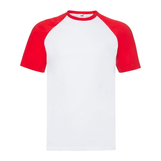 Fruit of the Loom Heren t-shirt honkbal met korte mouwen - Image 1