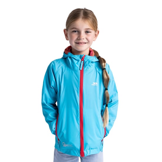 Trespass Kinderen/kinderen qikpac waterdichte packaway jacket - Image 4