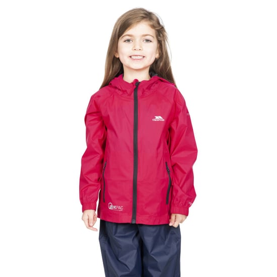 Trespass Kinderen/kinderen qikpac waterdichte packaway jacket - Image 3