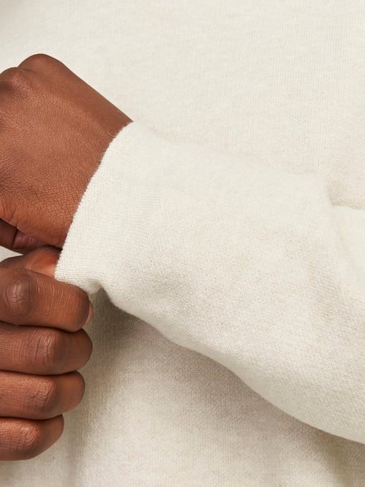 Jack & Jones Tröja Bradfort Stickad Rundhals Beige - Image 5