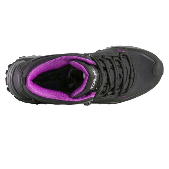 Womens/Ladies Roisin DLX Walking Trainers (Black) - Image 3