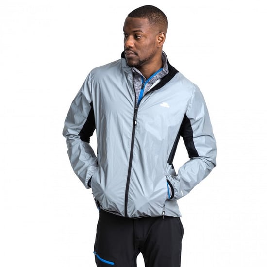 Trespass Mens Zig Reflective Active Jacket (Silver Reflective) - Image 1