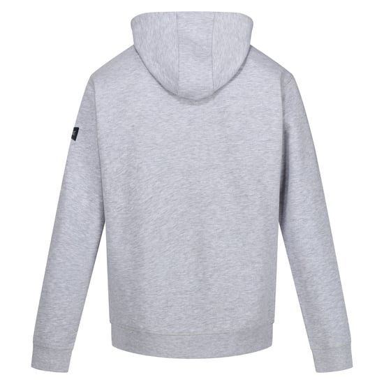 Regatta Mens Shorebay II Full Zip Hoodie (Silver Grey Marl) - Image 2