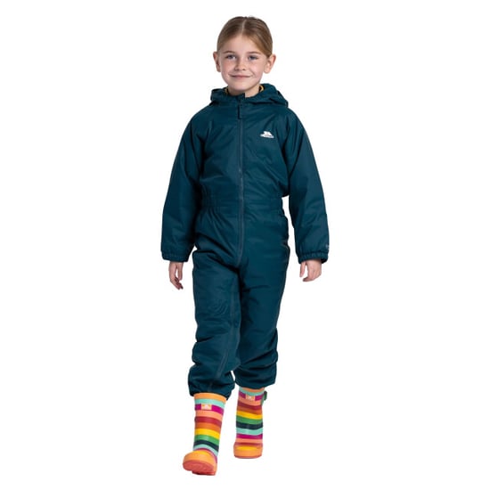 Trespass Kids unisex dripdrop gewatteerd waterdicht regenpak - Image 3
