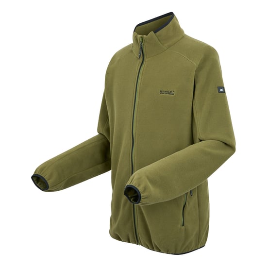 Regatta Mens Hadfield Fleecejacka med full dragkedja (Nephrite Green) - Image 3