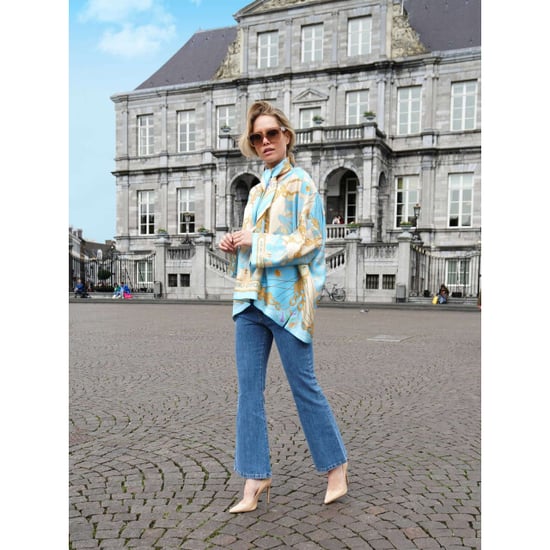 Mucho Gusto Zijden blouse seta ketting en kwasten print - Image 6