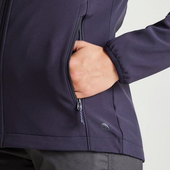 Craghoppers Womens/Ladies Expert Basecamp Soft Shell Jacket (Dark Navy) - Image 3