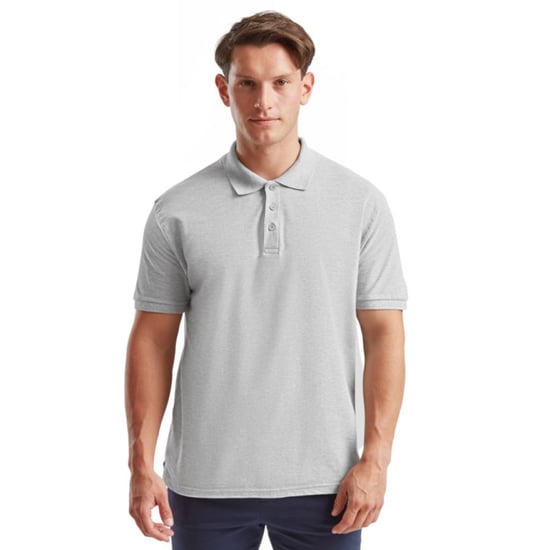Fruit of the Loom Unisex adult original heather poloshirt - Image 2