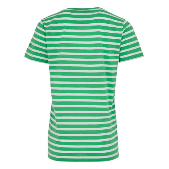 Regatta Womens/Ladies Bayletta Striped T-Shirt (Island Green/White) - Image 2