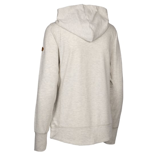 Trespass Womens/Ladies Zia Hoodie (Cream Marl) - Image 2