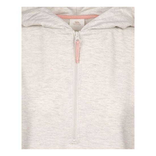 Trespass Womens/Ladies Zia Hoodie (Cream Marl) - Image 3