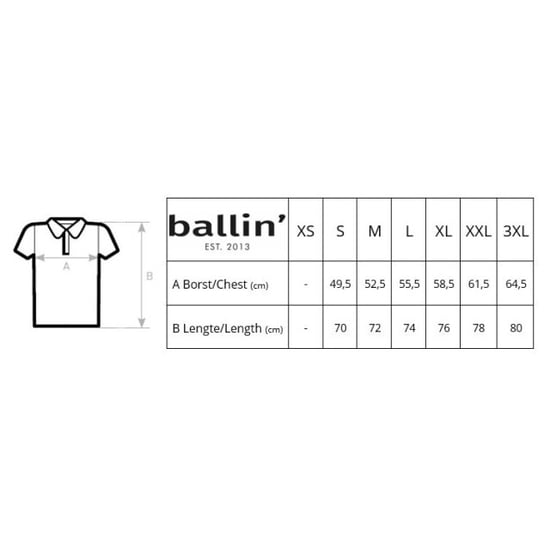 Ballin Est. 2013 Polo SS Basic Polo Red - Image 2