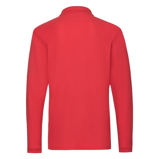Fruit of the Loom Heren premium poloshirt met lange mouwen - Image 2
