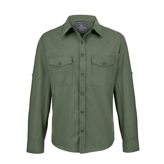 Craghoppers Mens Expert Kiwi Shirt (Dark Cedar Green) - Image 1