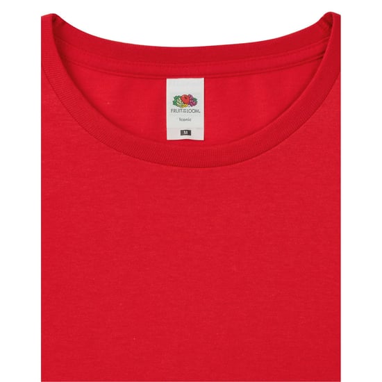 Fruit of the Loom Unisex adult iconic t-shirt met lange mouwen - Image 3