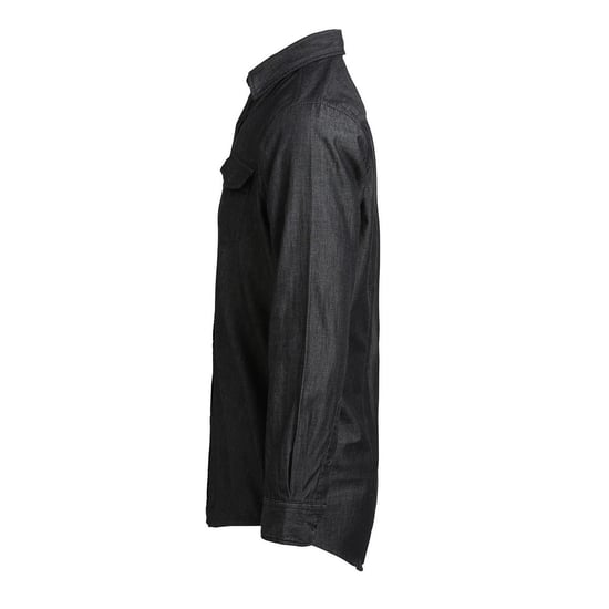 Premier Heren denim jean stijl gestikt overhemd - Image 3
