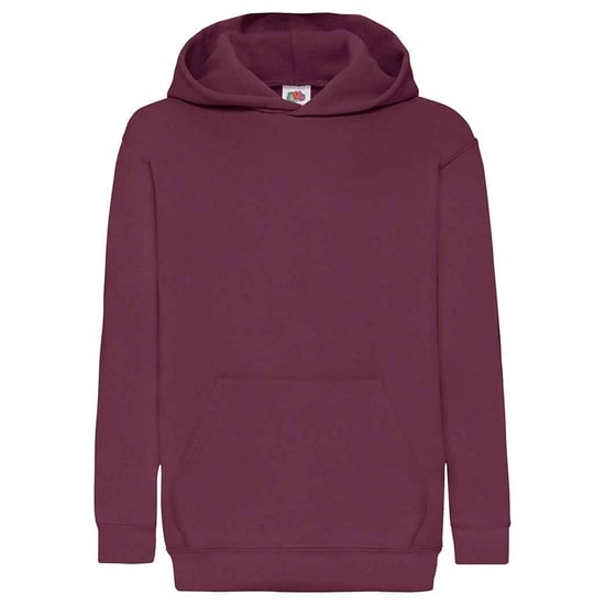 Fruit of the Loom Barn/Kids Classic Hoodie (Bourgogne) - Image 1