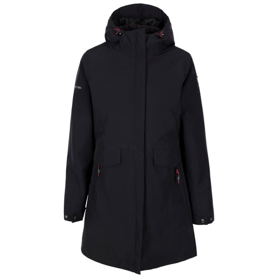 Trespass Womens/Ladies Modesty TP75 Waterproof Jacket (Black) - Image 1