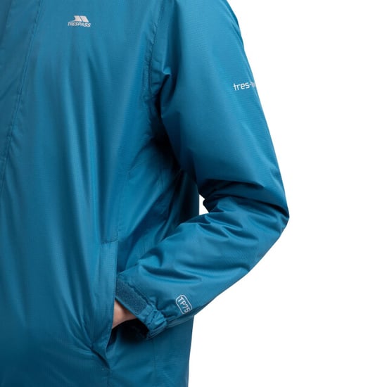 Trespass Mens Farmcott TP75 Vadderad jacka (Bondi Blue) - Image 3