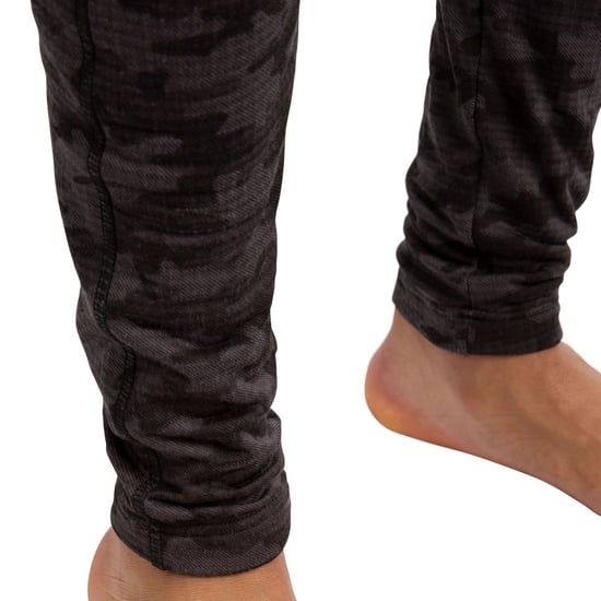 Trespass Mens Derren Camo Base Layer Bottoms (Dark Grey) - Image 5