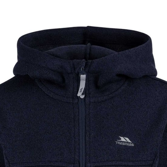 Trespass Childrens/Kids Donny Fleece Top (Navy) - Image 4