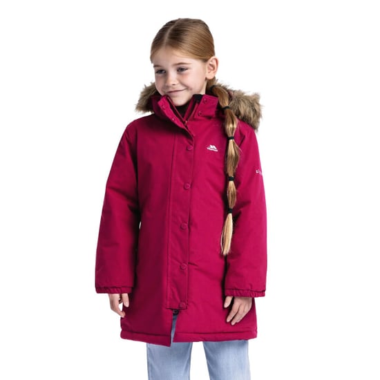 Trespass Girls Astound TP50 Vattentät jacka (Berry) - Image 4