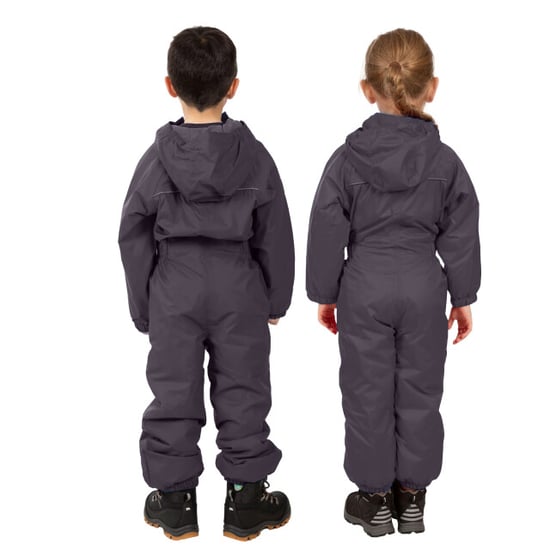 Trespass Kids unisex dripdrop gewatteerd waterdicht regenpak - Image 3