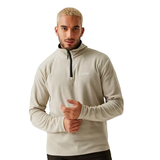 Regatta Great Outdoors Mens Thompson Half Zip Fleece Top (Abbeystone) - Image 3