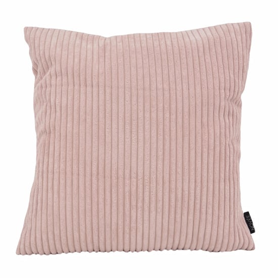 NOVÉE Sierkussen corduroy lichtroze | 45 x 45 cm | polyester - Image 1