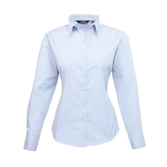 Premier Dames popeline blouse met lange mouwen - Image 1