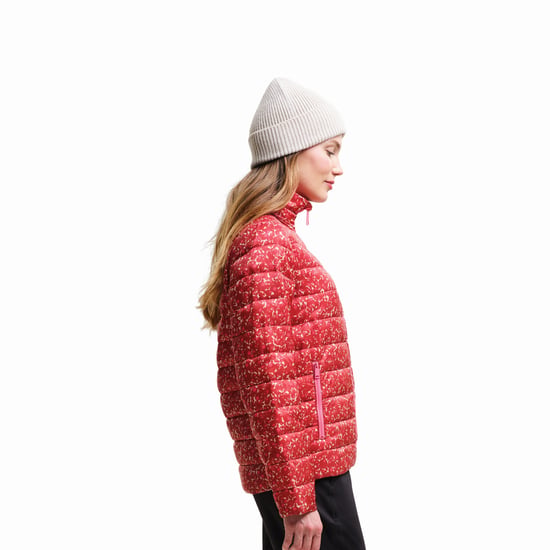 Regatta Womens/Ladies Orla Kiely Berry Bubble Baffled Padded Jacket (Red) - Image 3