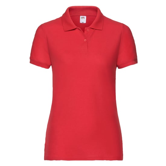 Fruit of the Loom Womens/Ladies Polo Shirt (Red) - Image 1