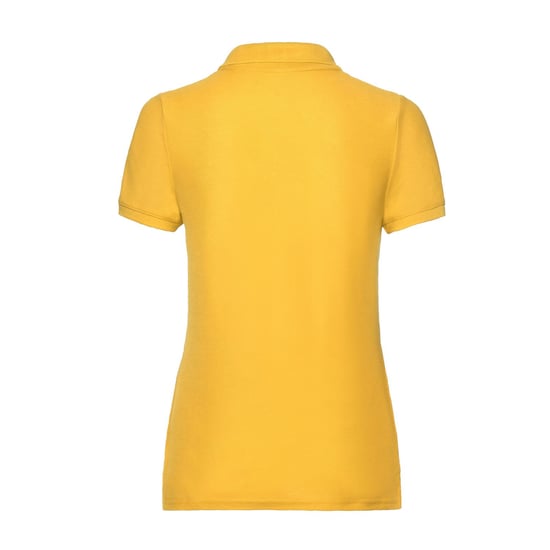 Fruit of the Loom Womens/Ladies Polo Shirt (Sunflower) - Image 2