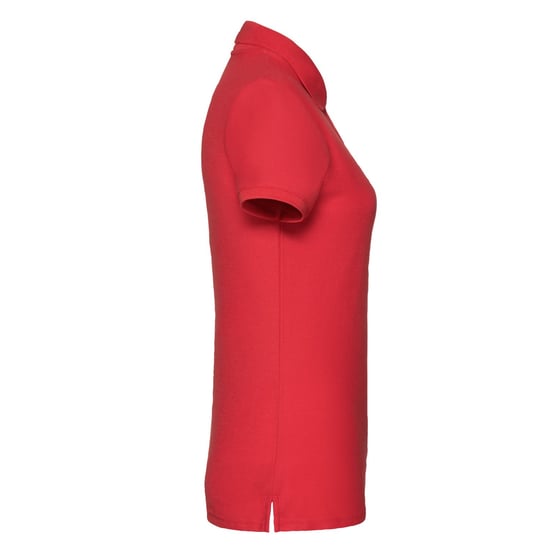 Fruit of the Loom Womens/Ladies Polo Shirt (Red) - Image 3