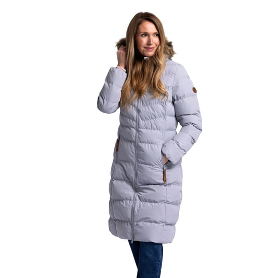 Trespass Womens/Ladies Audrey Padded Jacket (Platinum) - Image 4