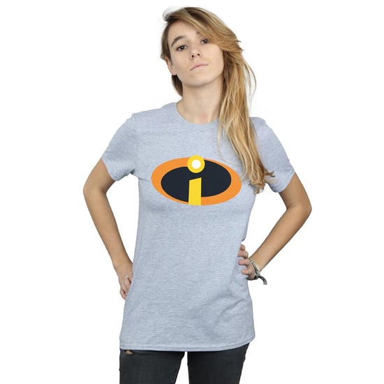 Li-cense Disney dames the incredibles costume logo cotton boyfriend t-shirt - Image 2