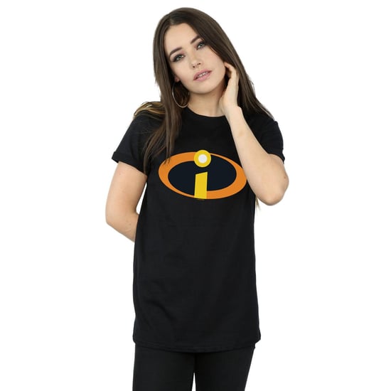 Li-cense Disney dames the incredibles costume logo cotton boyfriend t-shirt - Image 2