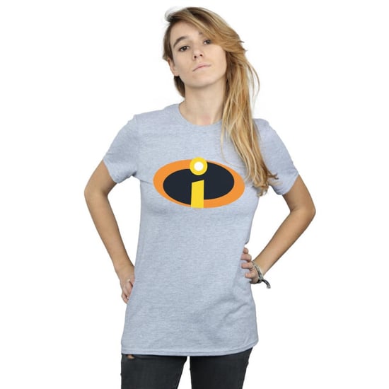 Li-cense Disney dames the incredibles costume logo cotton boyfriend t-shirt - Image 3