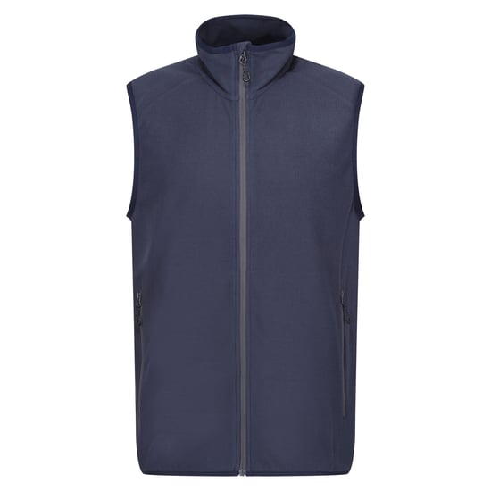Regatta Mens Navigate Fleece Gilet (Marin/Seal Grey) - Image 1