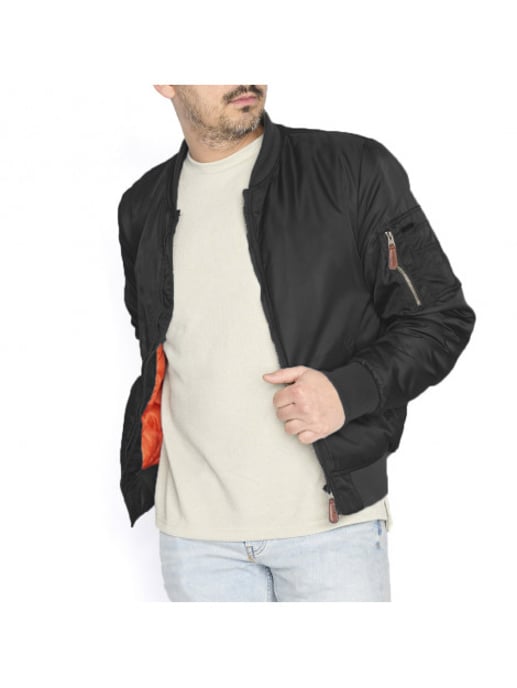 Cappuccino Italia Jacka sommar Navy Seal Jacka Svart Svart - Image 3